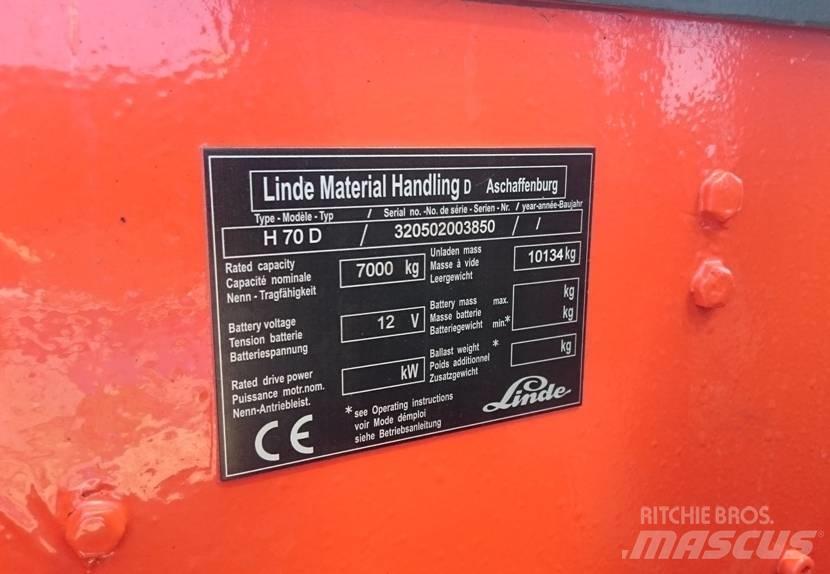Linde H 70 D Dizelski viljuškari