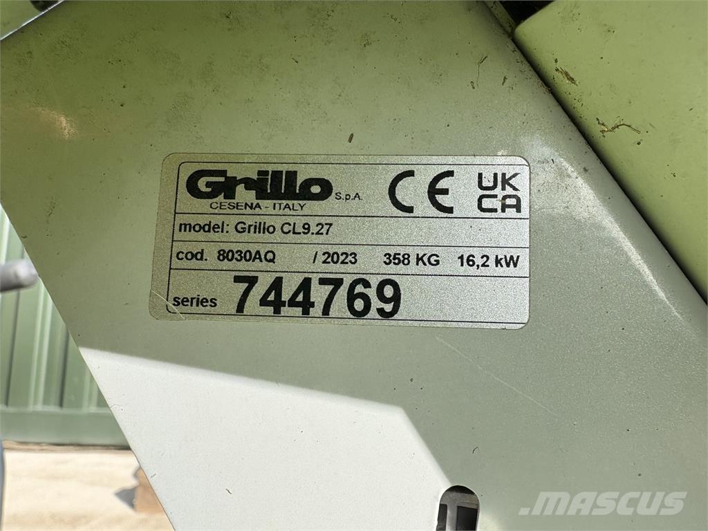 Grillo Climber 9.27 Traktorske kosilice