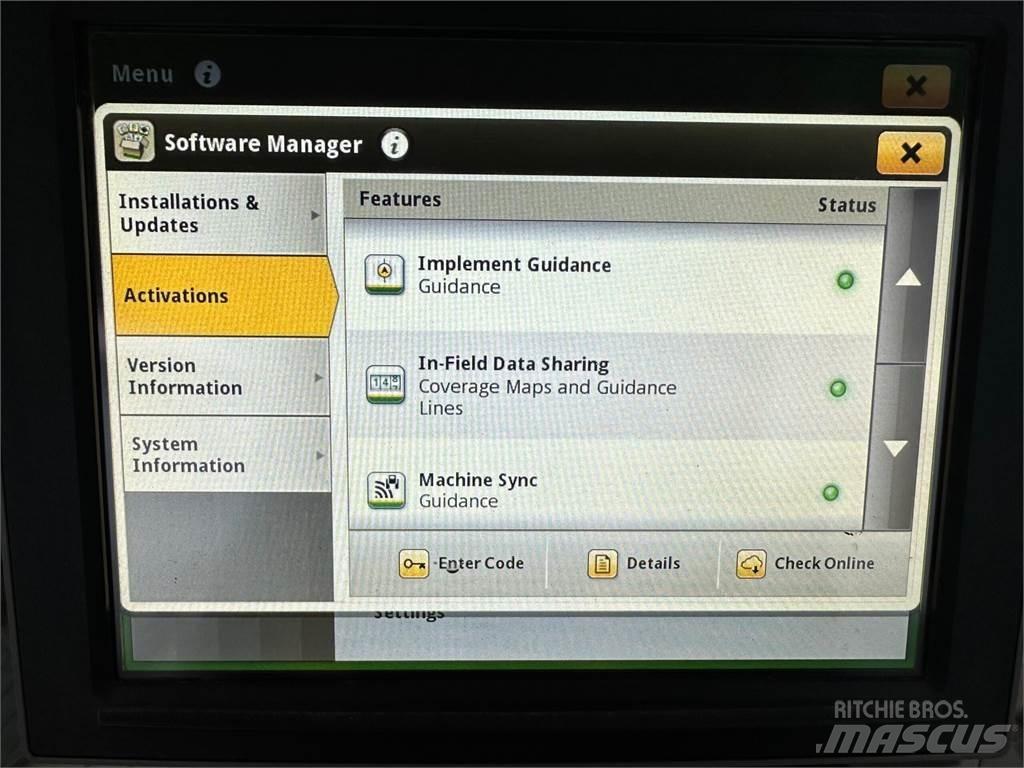 John Deere 8RX 410 Traktori