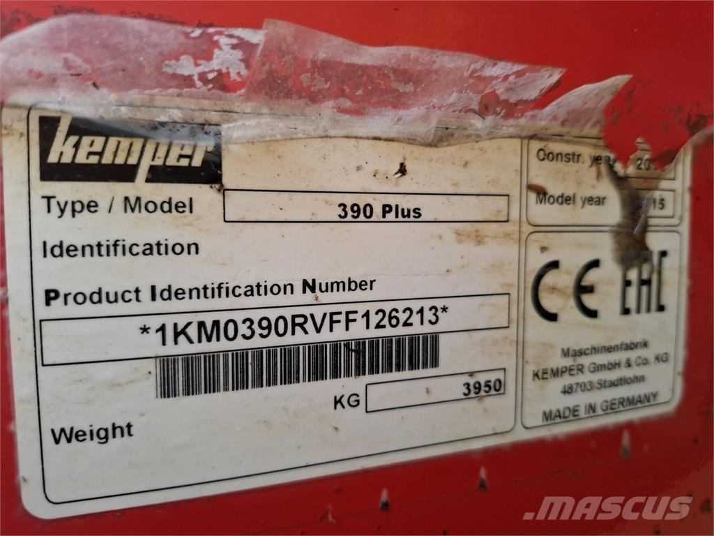 Kemper 390 Plus Mašine za stočnu hranu sa sopstvenim pogonom