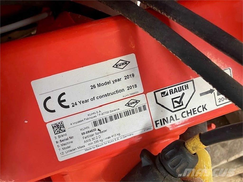 Kuhn Axis 30.2D Prskalice đubriva