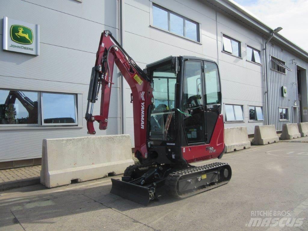 Yanmar SV19VT Bageri guseničari