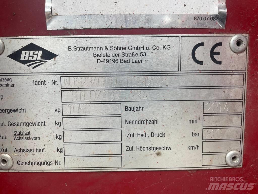 Strautmann 180 cm Hranilice za živinu
