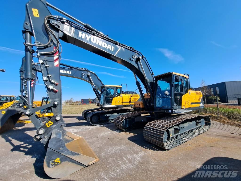 Hyundai HX260AL Bageri guseničari