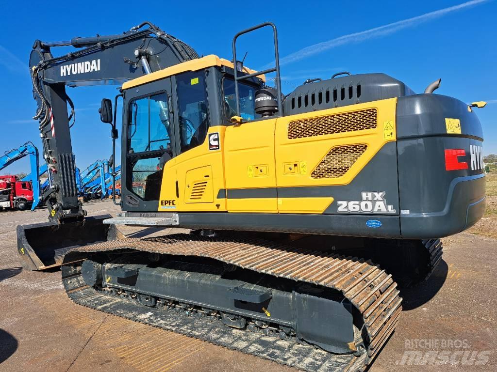 Hyundai HX260AL Bageri guseničari