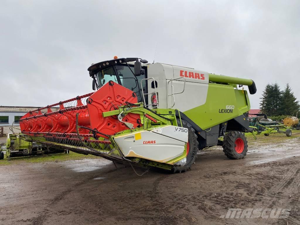 CLAAS Lexion 660 Kombajni