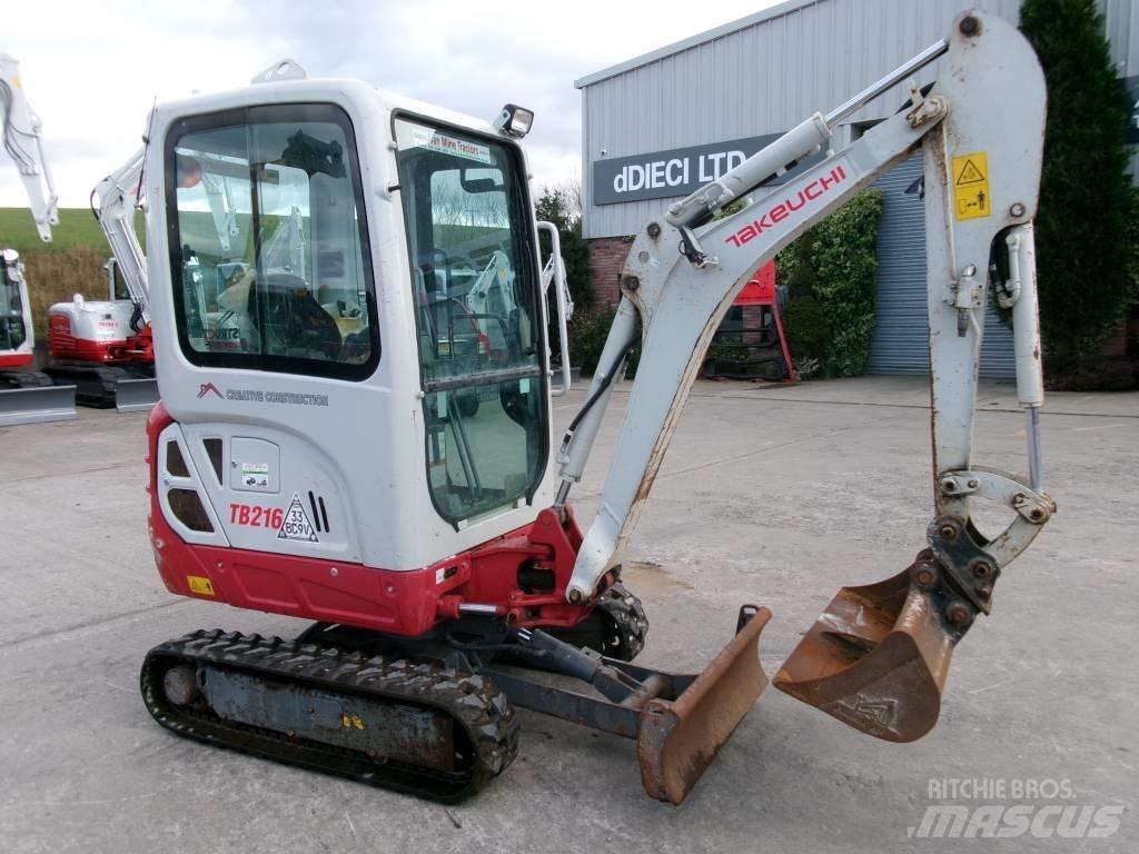 Takeuchi TB 216 Mini bageri < 7t
