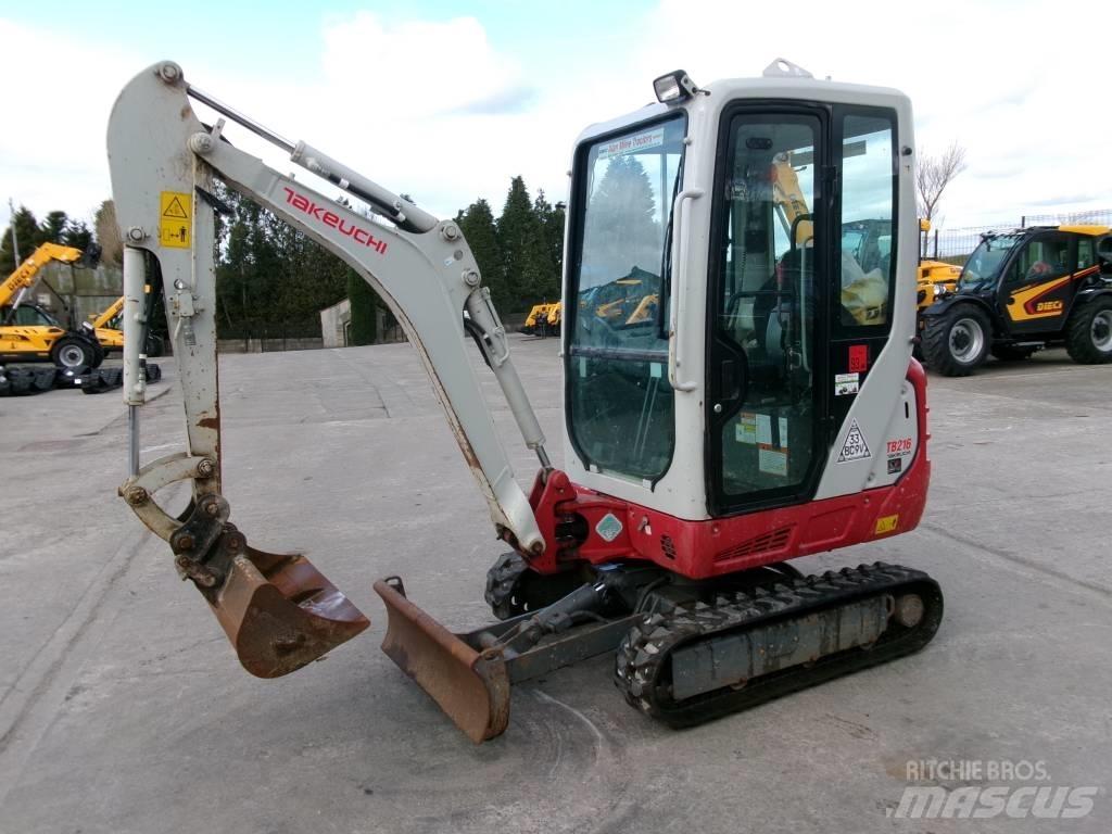 Takeuchi TB 216 Mini bageri < 7t