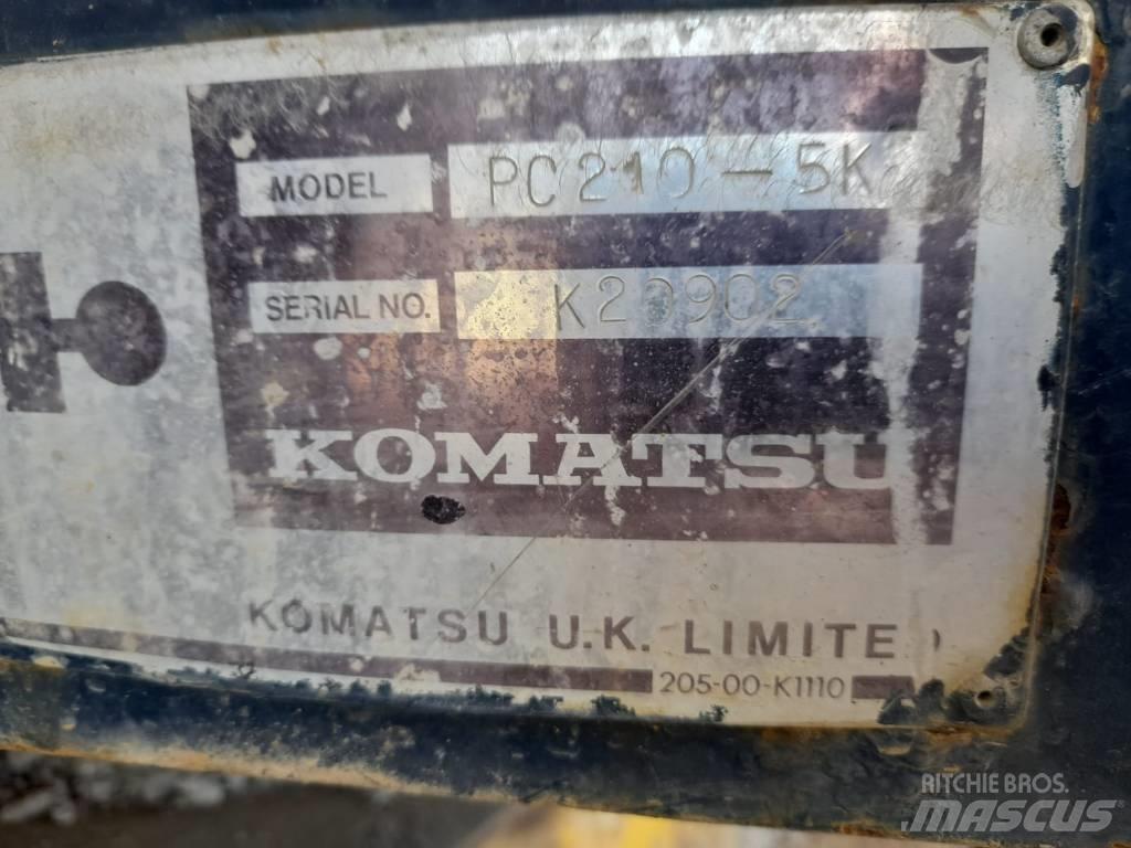 Komatsu PC 210-5 Bageri guseničari