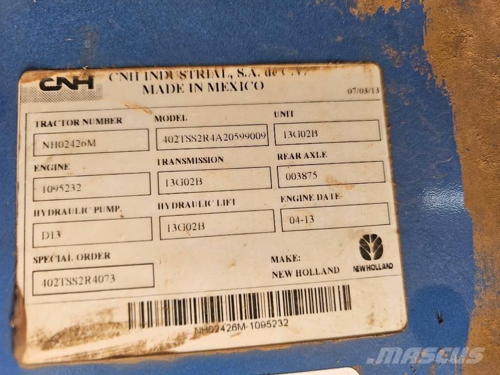 New Holland TS 6.120 Traktori