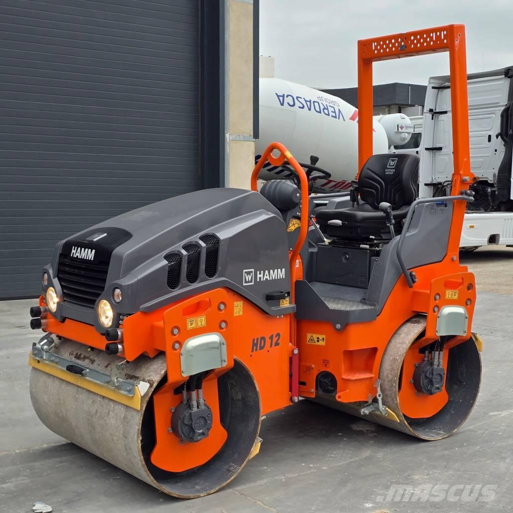 Hamm HD 12 VV Valjci sa duplim bubnjem