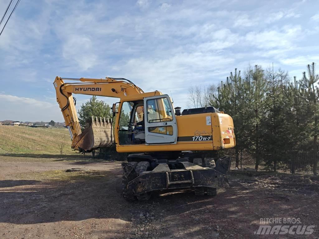 Hyundai 170W-7 Bageri točkaši