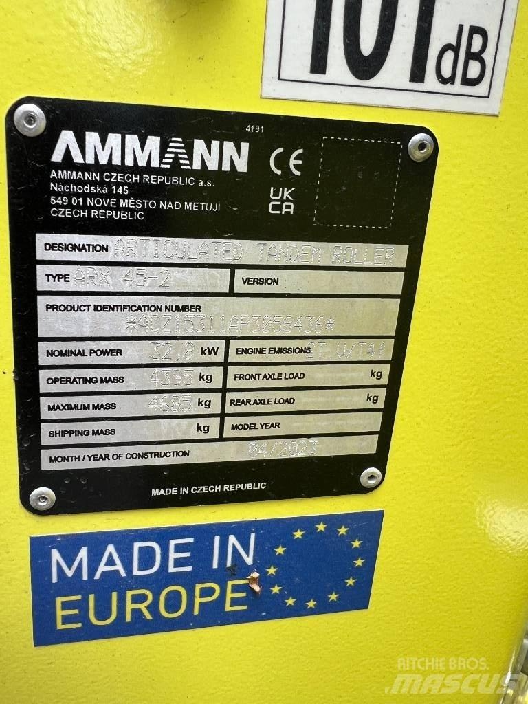 Ammann ARX 45-2 Valjci sa duplim bubnjem