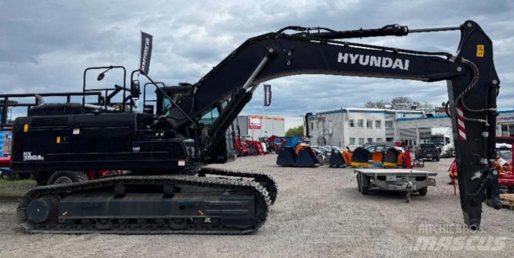 Hyundai HX 300 AL Bageri guseničari