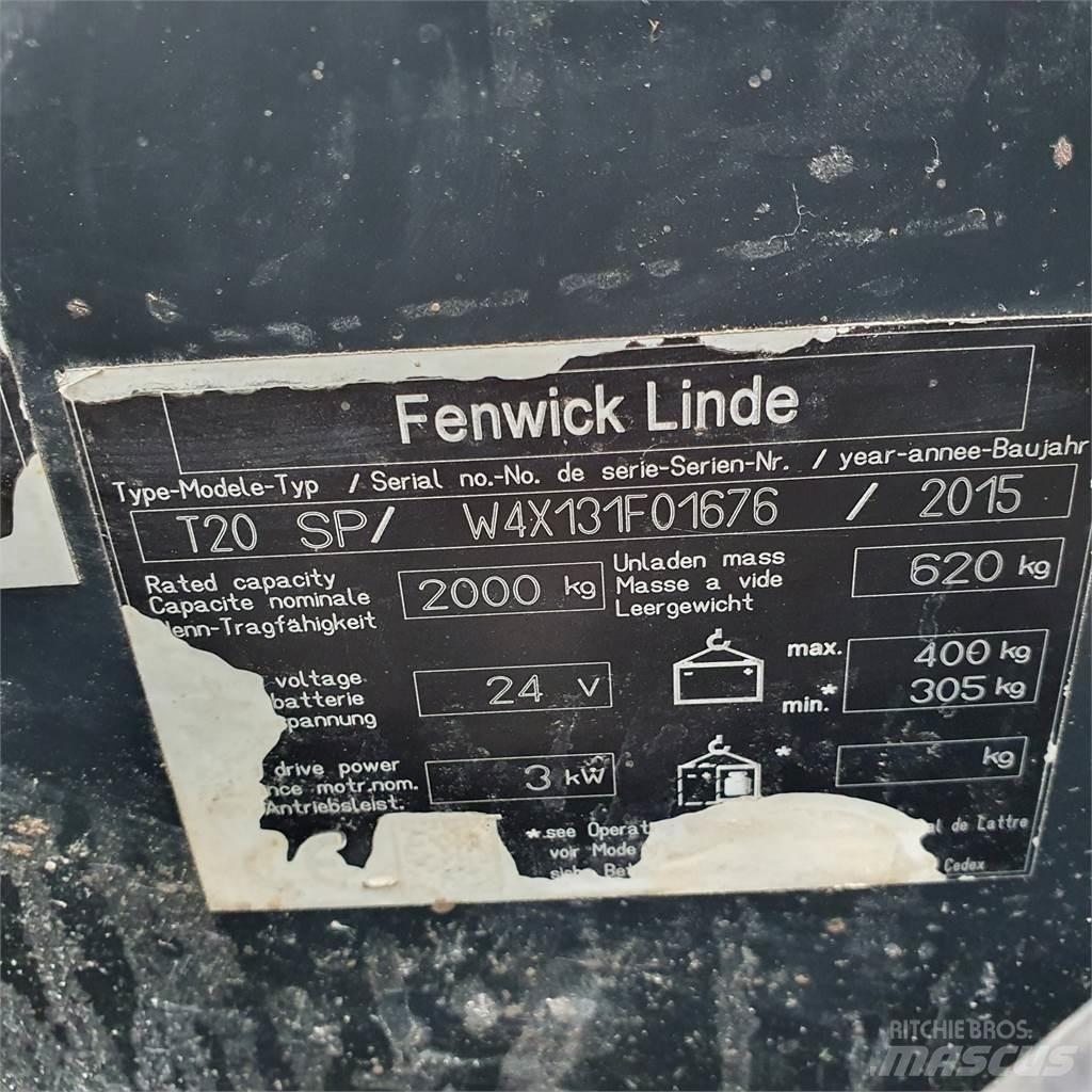 Linde T20SP kurz Nisko podizni električni viljuškar