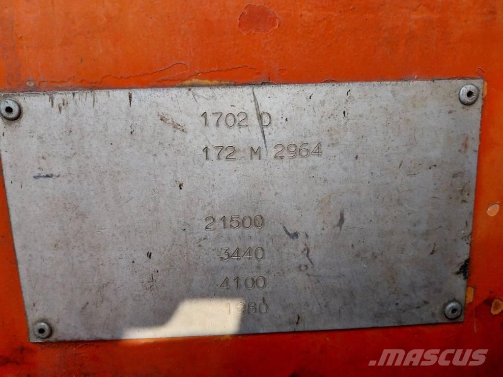 Atlas 1702 D Bageri točkaši