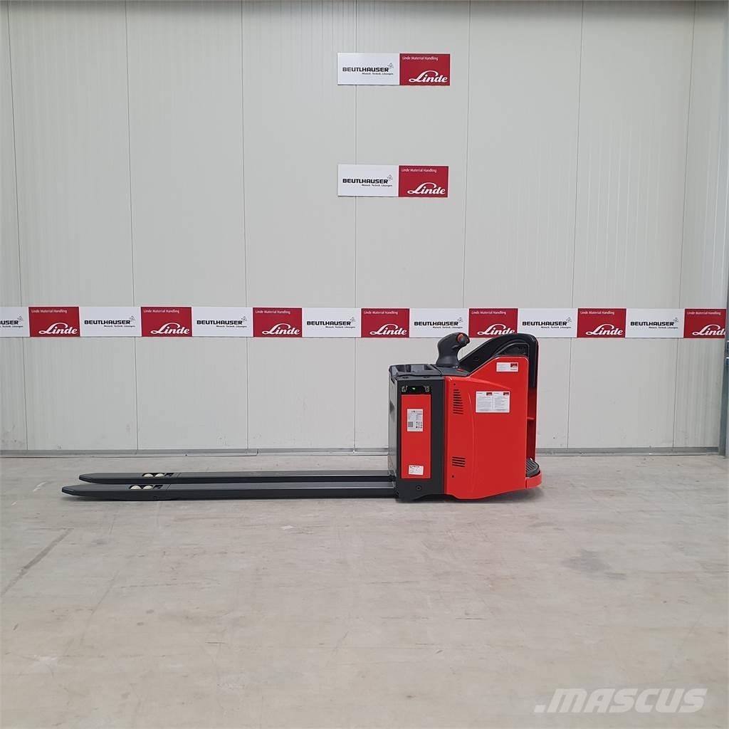 Linde T20SP lang Ručni električni viljuškar