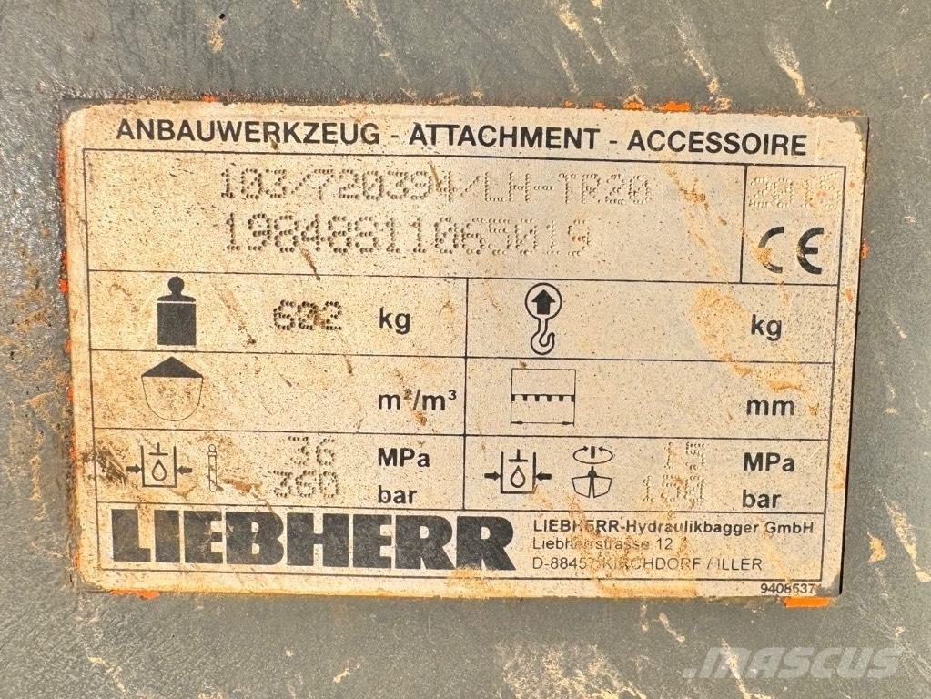 Liebherr LH-TR 20 Brze spojke