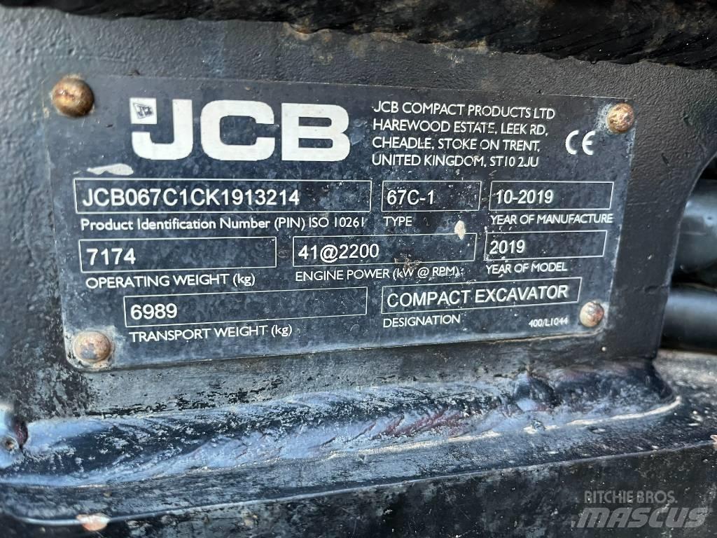 JCB 67 C Mini bageri < 7t