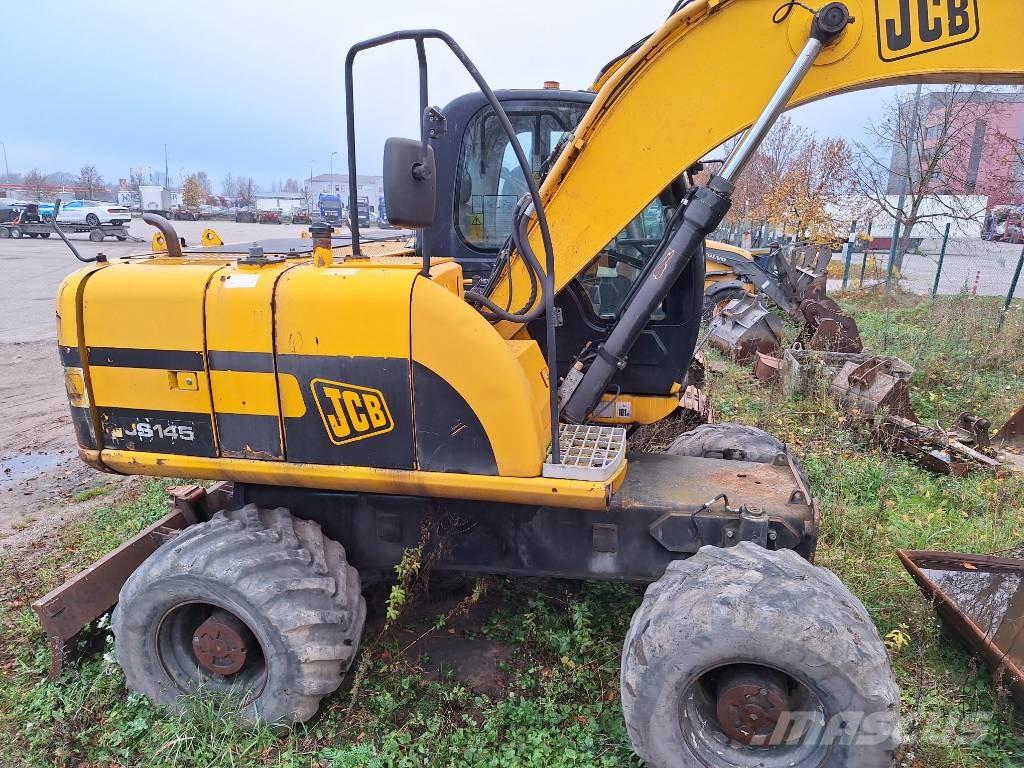 JCB JS 145 W Bageri točkaši