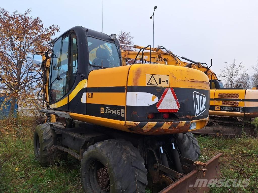 JCB JS 145 W Bageri točkaši