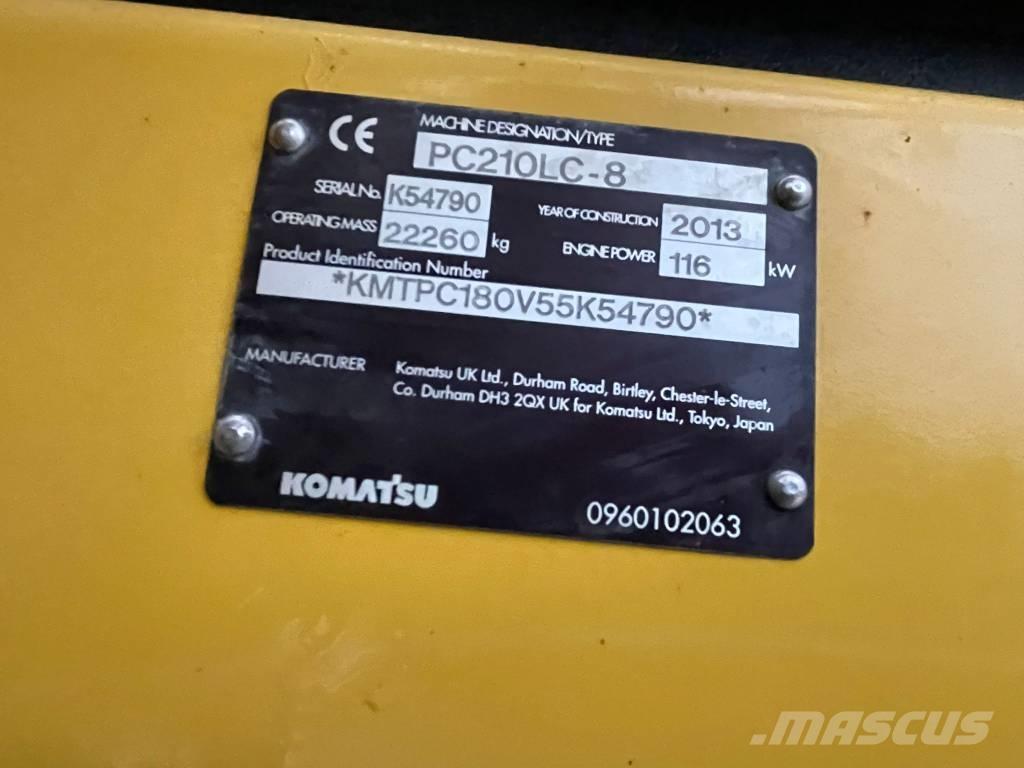 Komatsu LC 210 Bageri guseničari