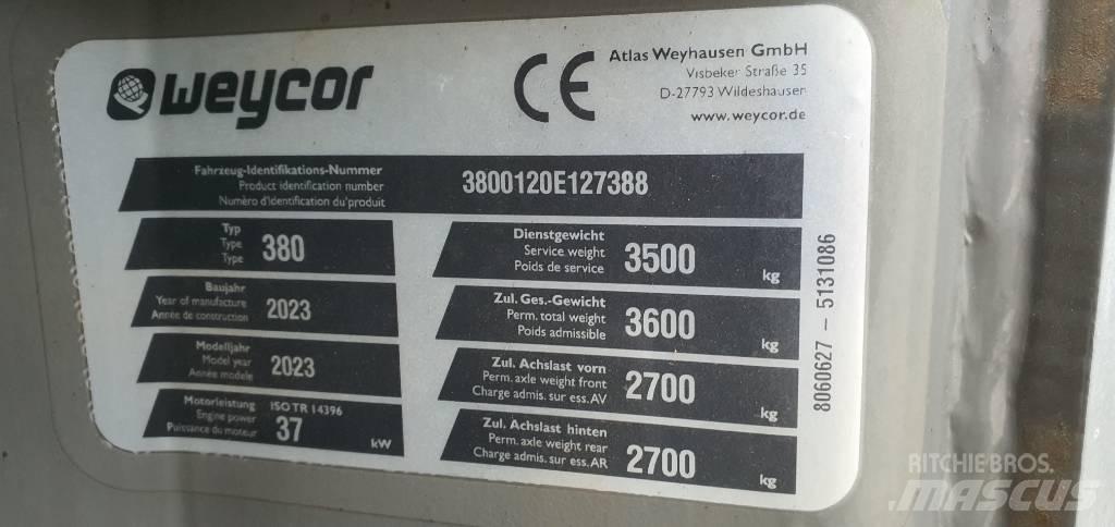 Weycor AR 380 Utovarivači na točkove