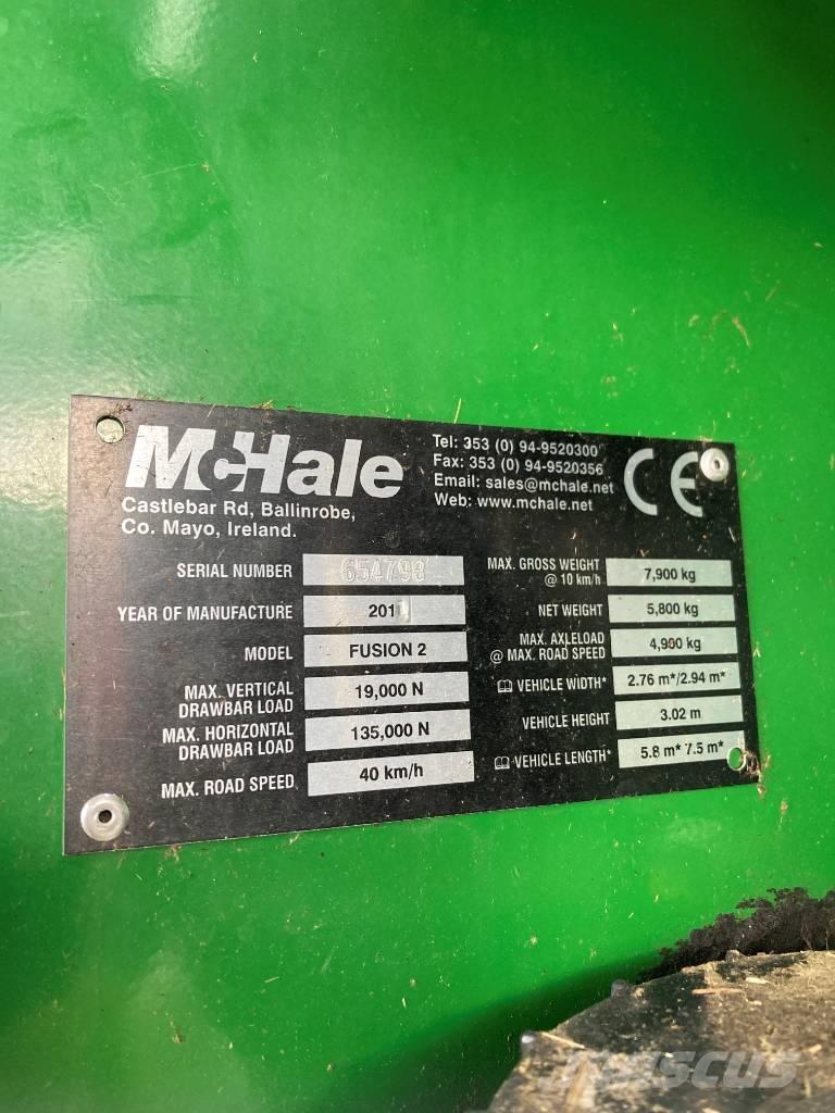McHale Fusion 2 Prese/balirke za rolo bale