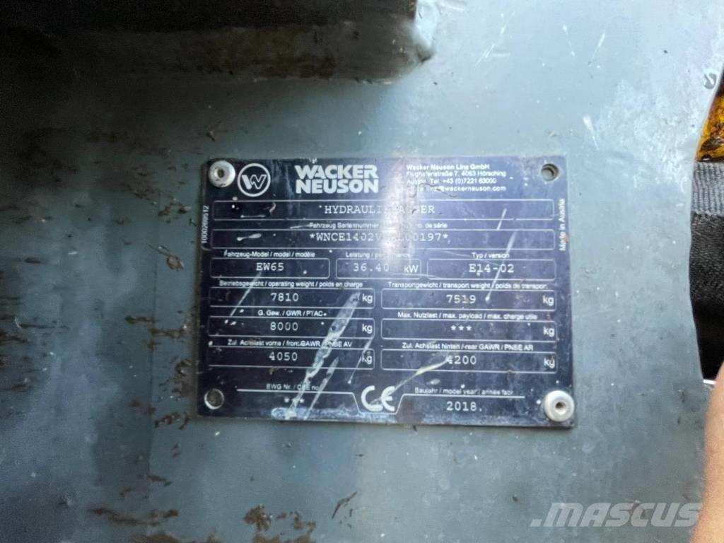 Wacker Neuson W65 Bageri točkaši