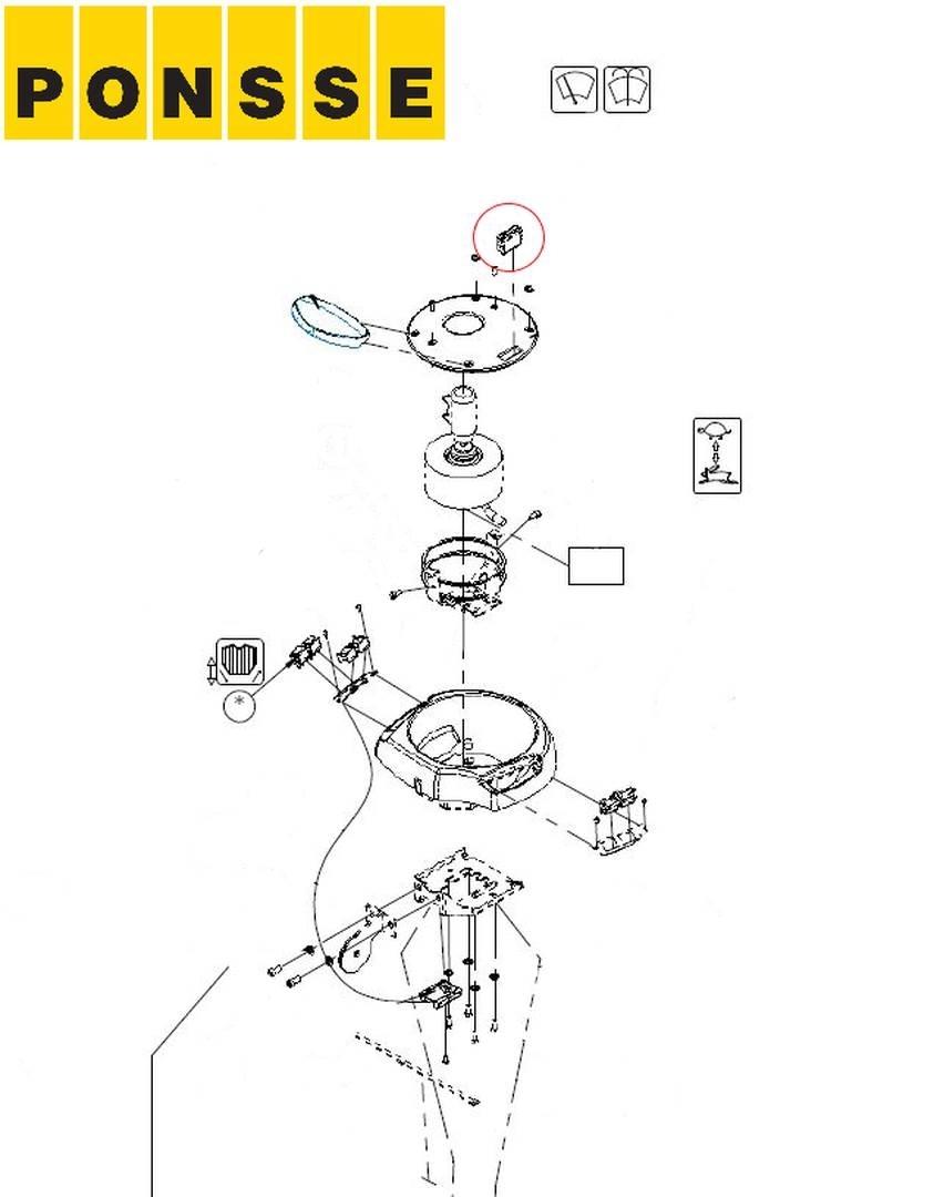 Ponsse 0066217 Elektronika
