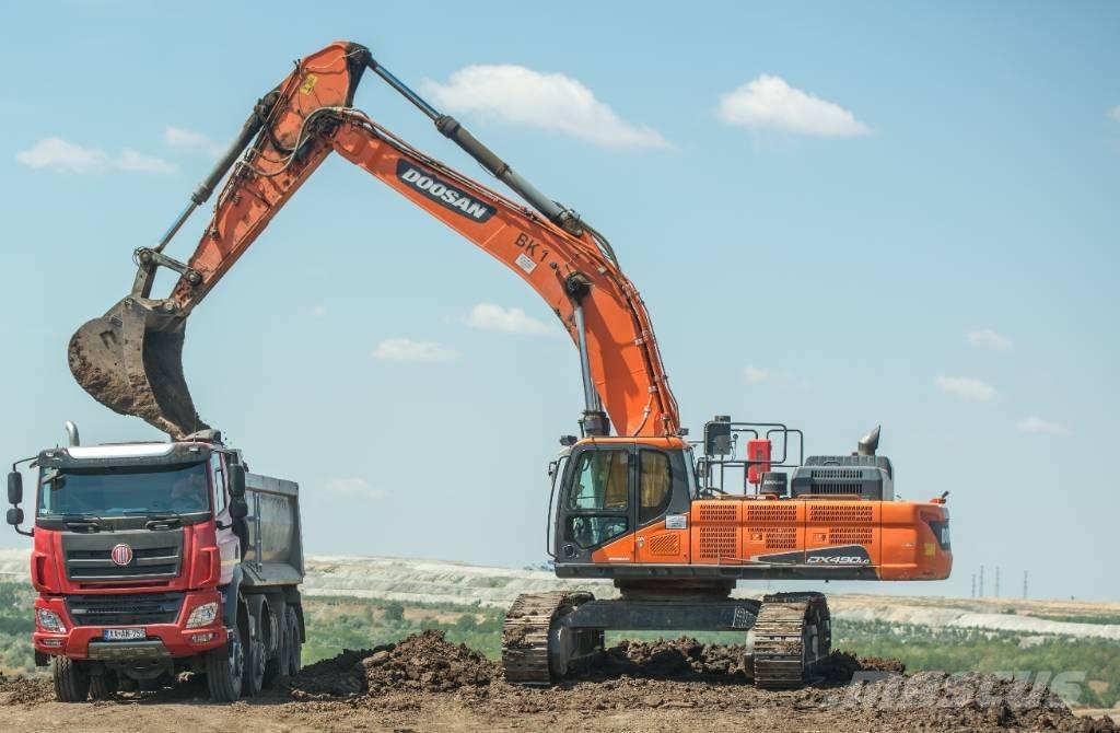 Doosan DX490LC-5 Bageri guseničari