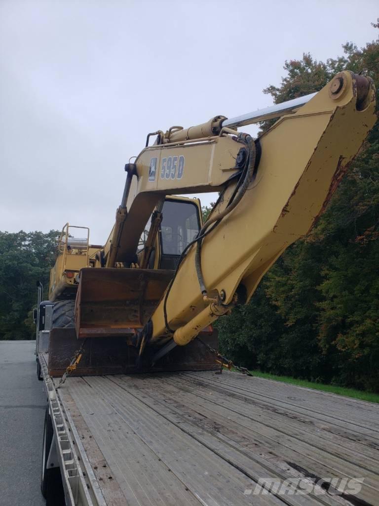 John Deere 595D Bageri točkaši