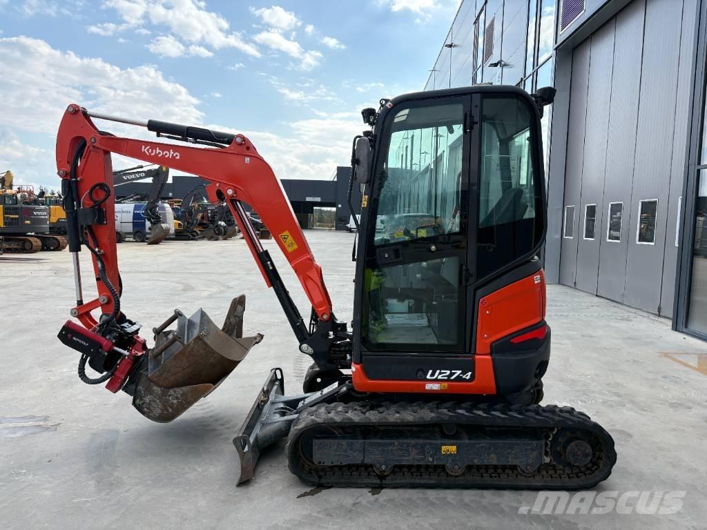 Kubota U 27-4 Mini bageri < 7t
