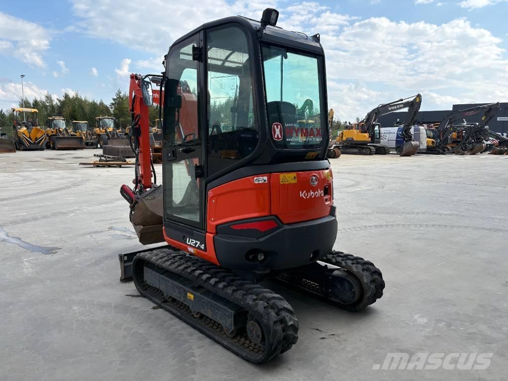 Kubota U 27-4 Mini bageri < 7t