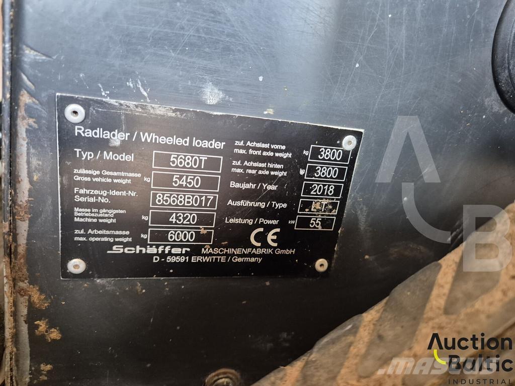 Schäffer 5680T Utovarivači na točkove