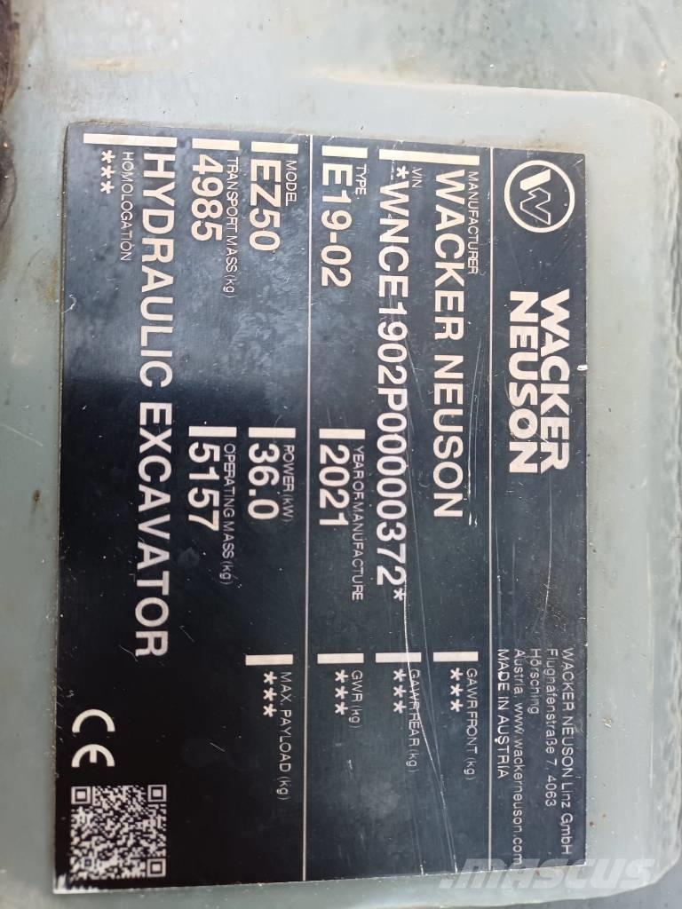 Wacker Neuson EZ 50 Mini bageri < 7t
