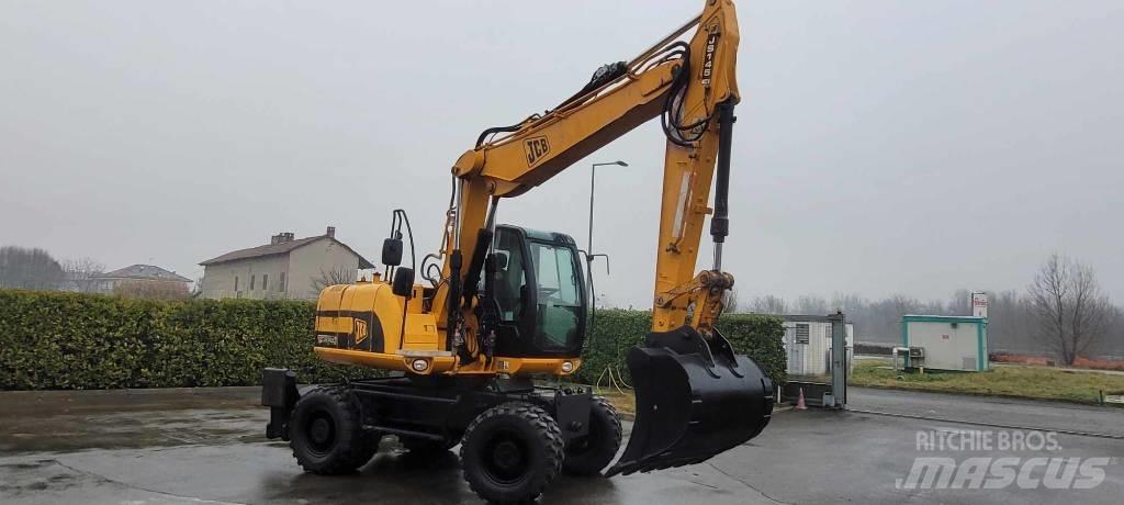 JCB JS 145 W Bageri točkaši