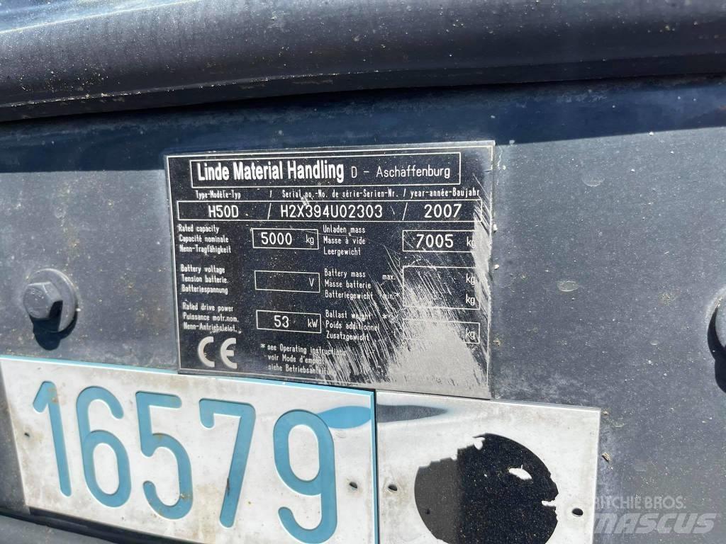 Linde H50D Dizelski viljuškari