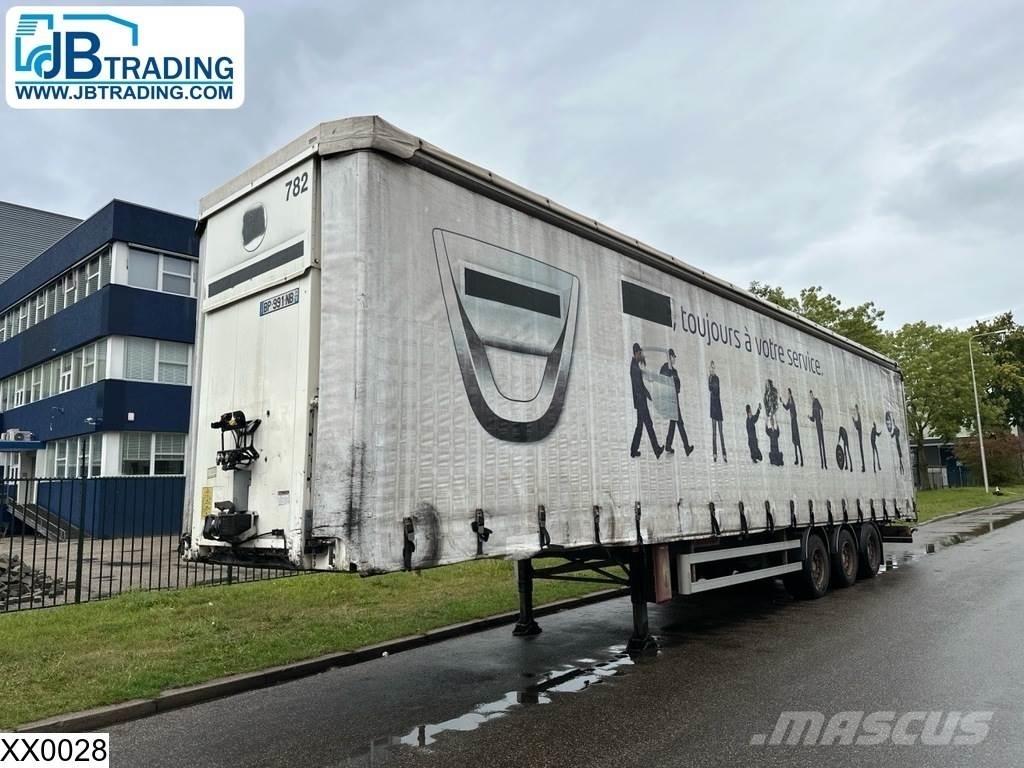 Fruehauf Tautliner Poluprikolice sa ciradom