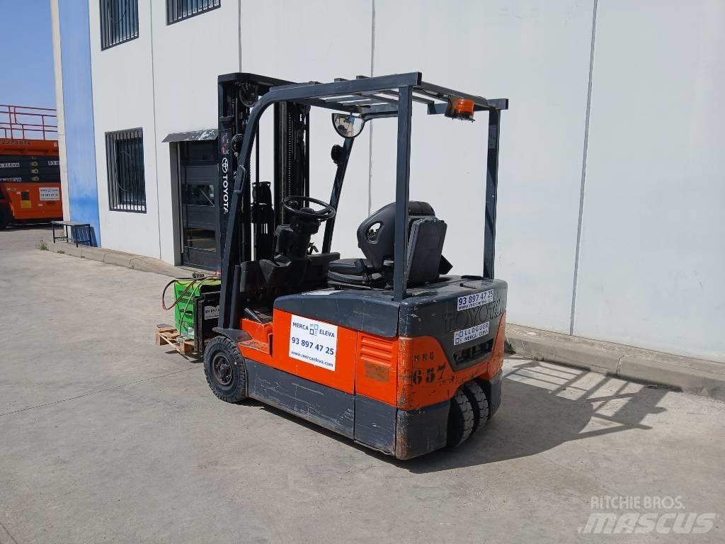 Toyota 7 FBEF 15 Električni viljuškari
