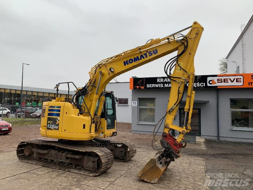Komatsu PC 138 US-10 Bageri guseničari