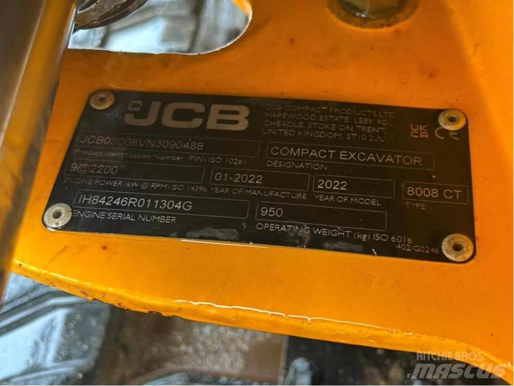 JCB MICRO 8008 Mini bageri < 7t