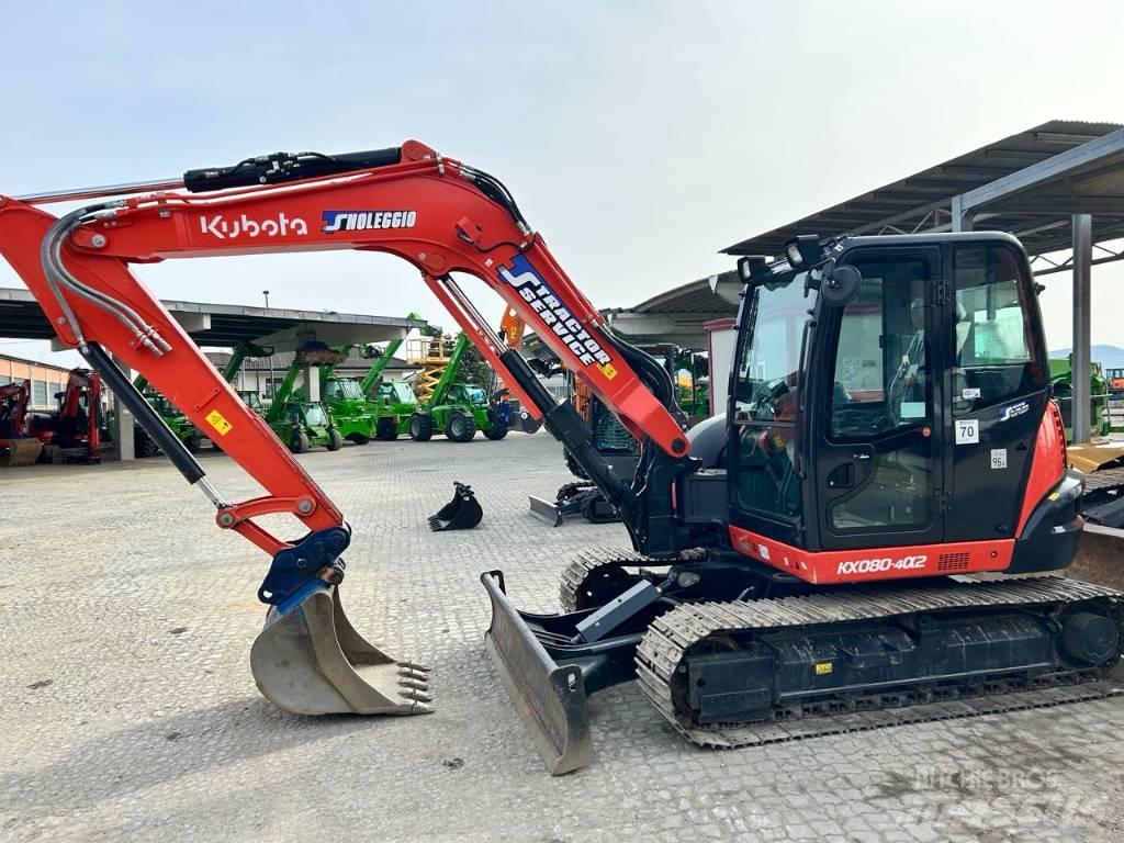 Kubota KX 80-4 Midi bageri 7t – 12t