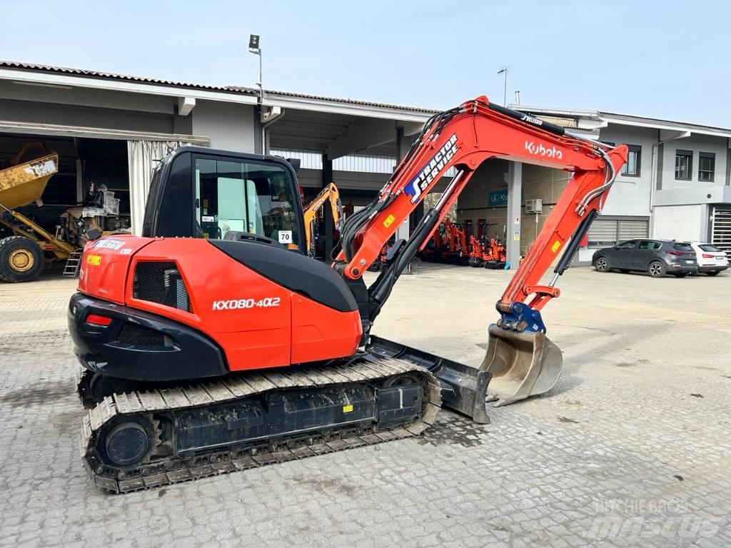 Kubota KX 80-4 Midi bageri 7t – 12t
