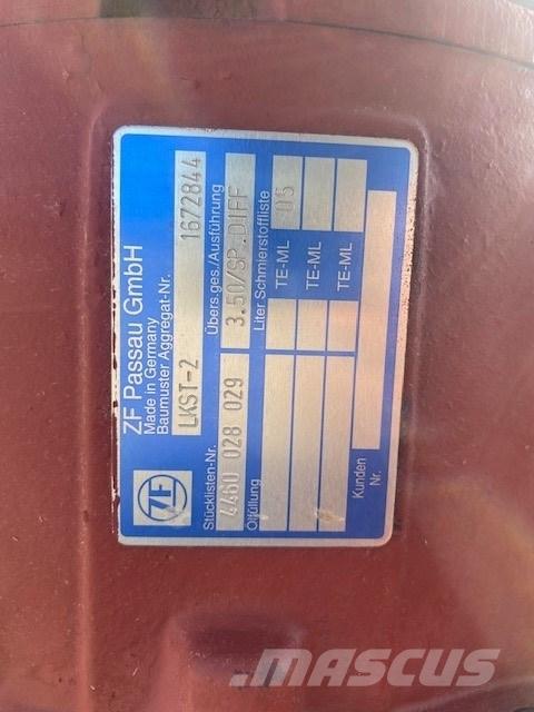 ZF MT-D 3105 Osovine