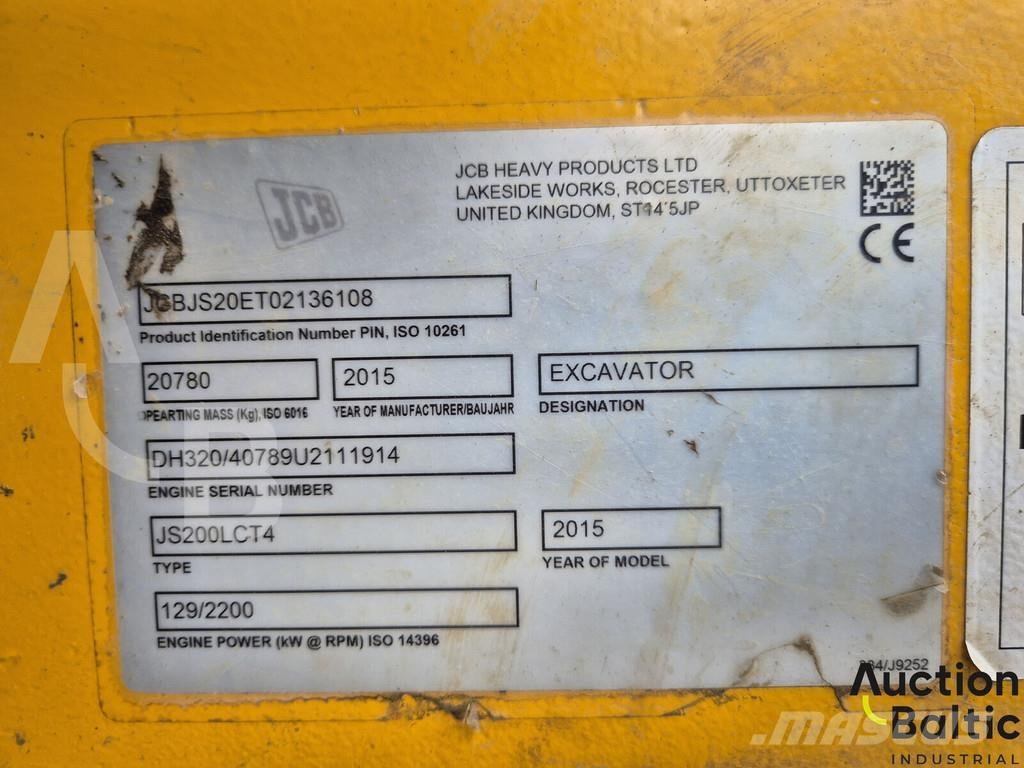 JCB JS 200 LC T4 Bageri guseničari