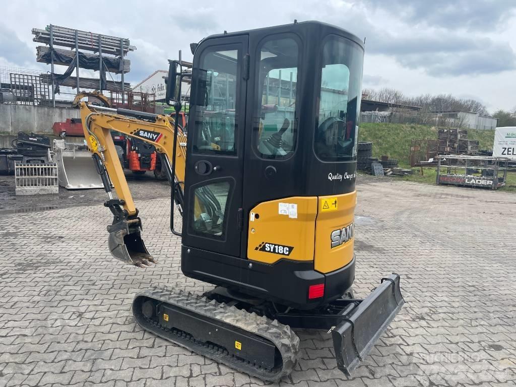 Sany SY 18 C Mini bageri < 7t
