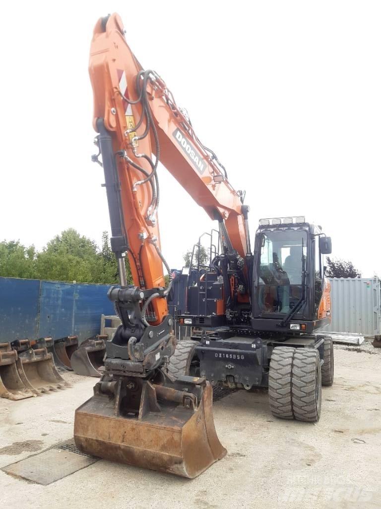 Doosan DX165 WR-7 Bageri točkaši