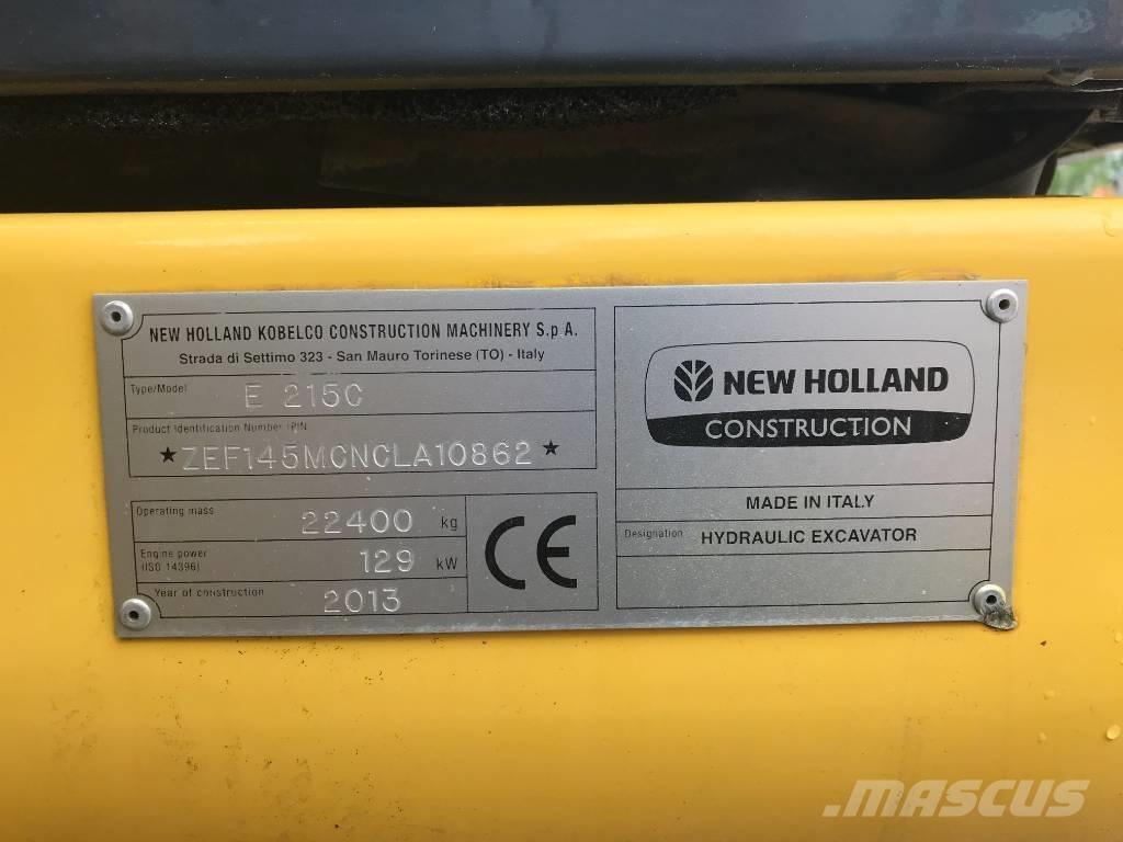 New Holland E 215 C Bageri guseničari