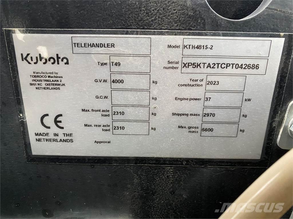 Kubota KTH4815 Teleskopski viljuškari